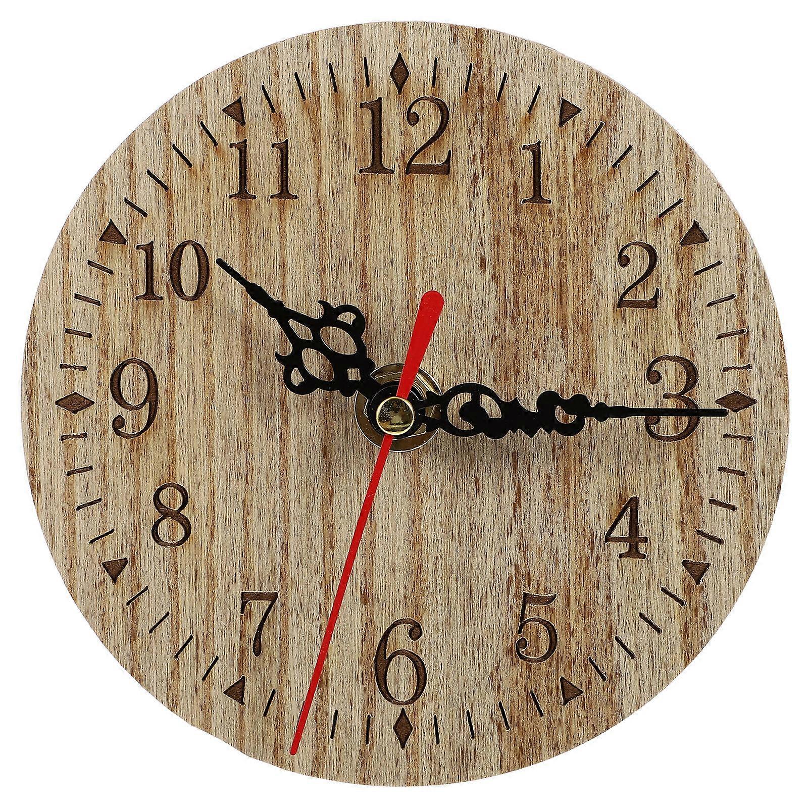 Wall Mountable Clock Small Alarm Clocks for Bedrooms 1Set