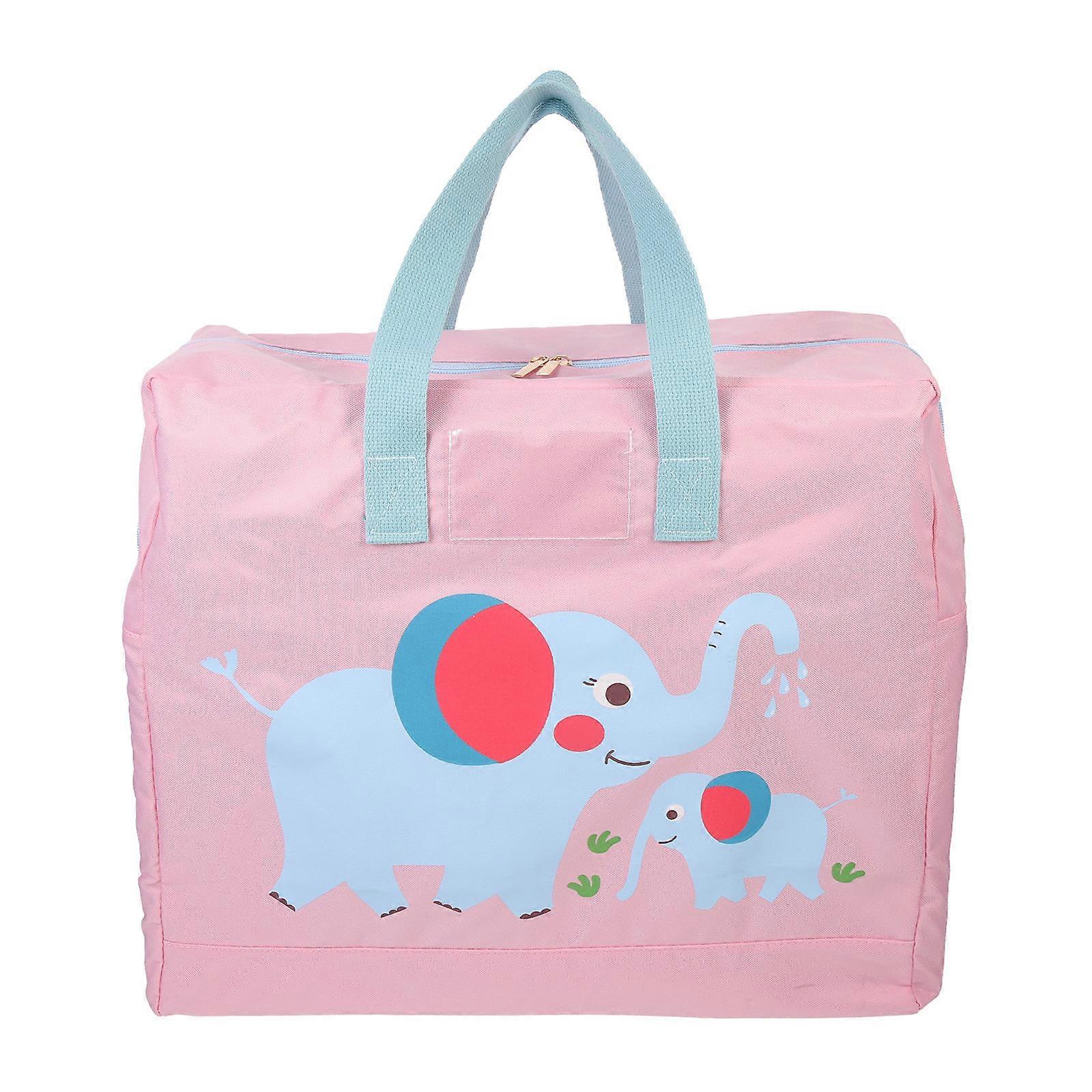 Quilt Storage Bag Blanket Organizer Student Dormitory Rectangular Foldable Practical 45x39x19cm 1Pcs