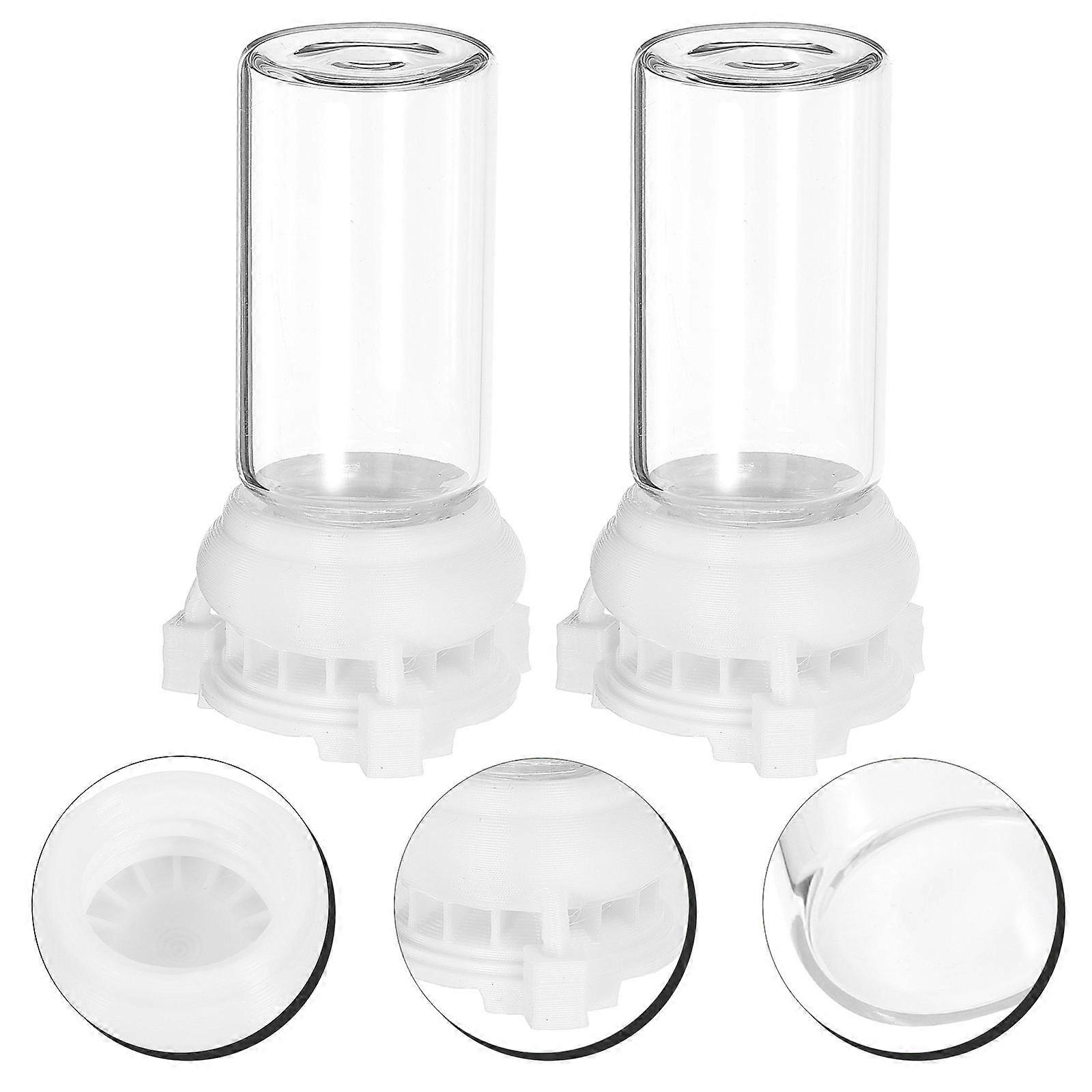 Mini Ant Water Feeder Ant Feeding Dish Transparent Use 2Pcs