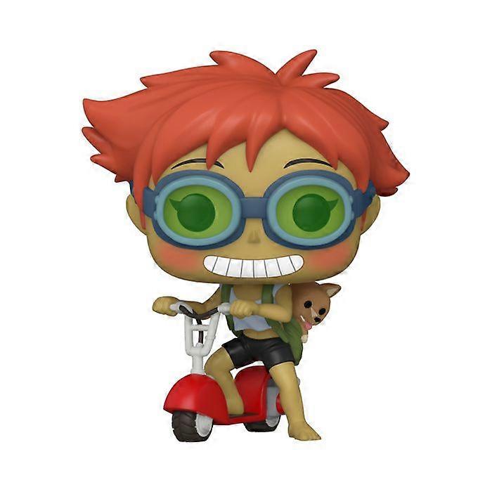 Funko Pop ! Animation : Cowboy Bebop - Edward en scooter avec Ein