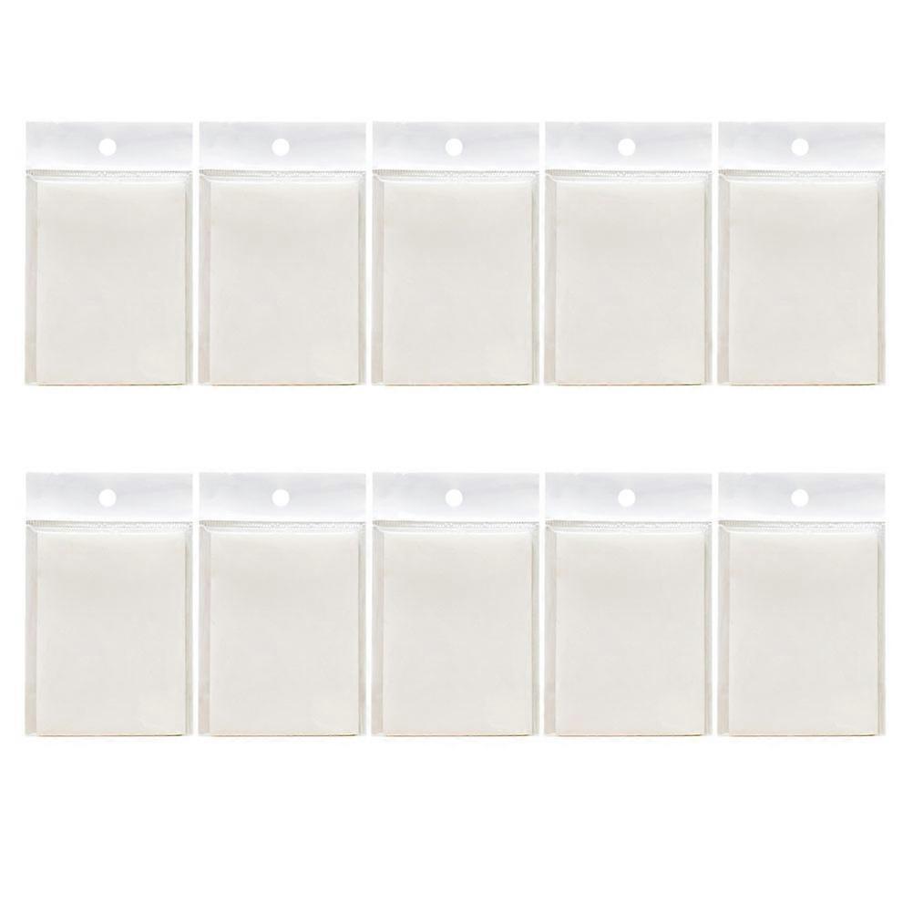 Memo Post Stickie Clear Memo Pad Waterproof Note Taking Reminder 7.6x5.1cm 10Pack