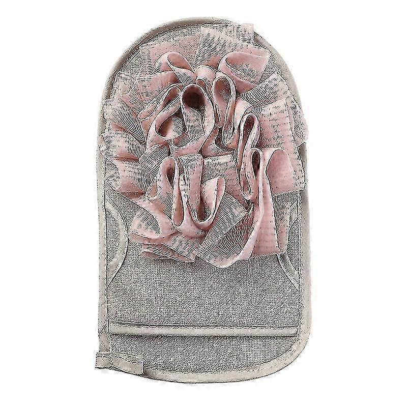 For Double-Sided Dual-Use Bath Shower Sponge Loofahs Dual Texture Exfoliating