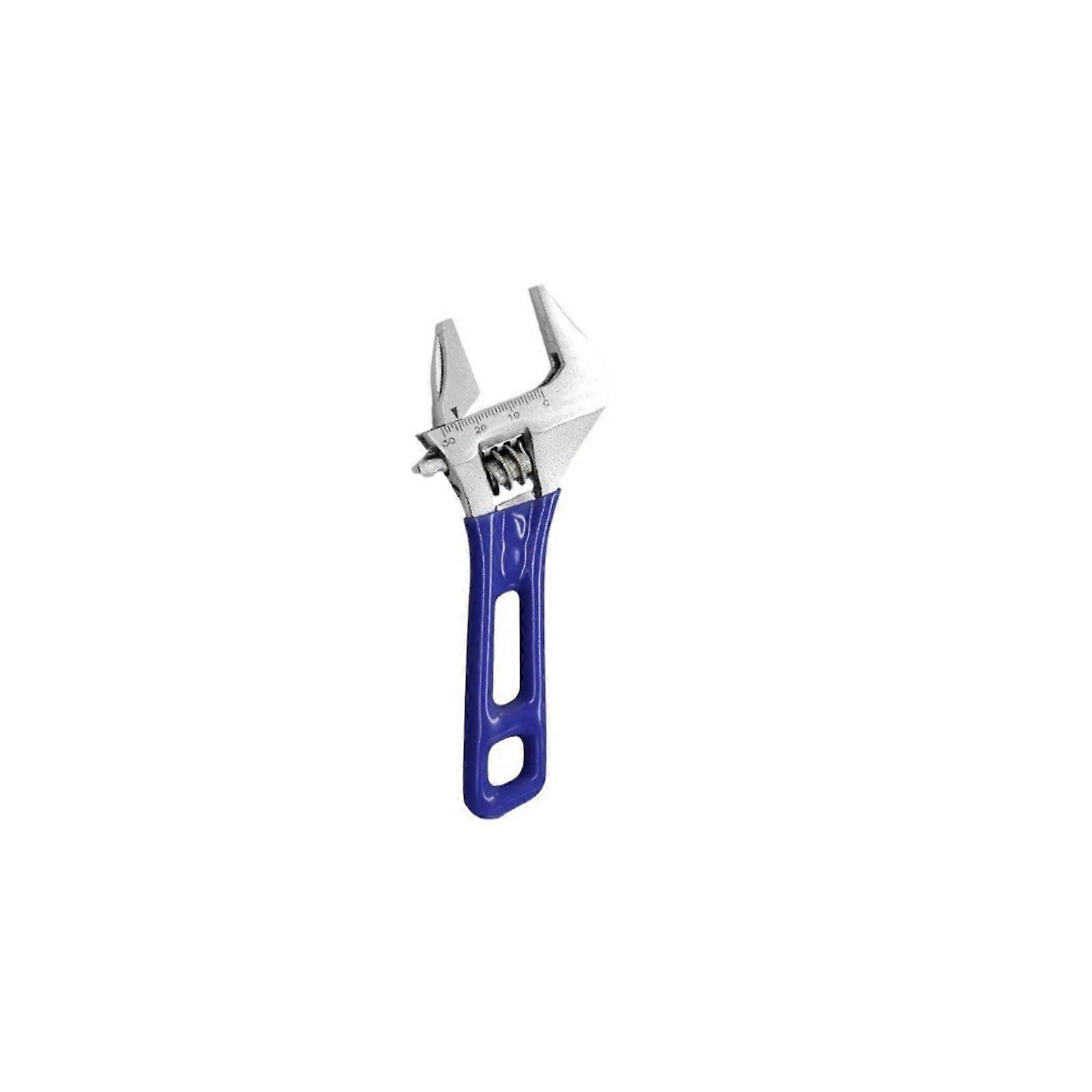 Adjustable wrench stainless steel, short handle, large opening, nonslip, laborsaving 5 Inch Ref: 5347