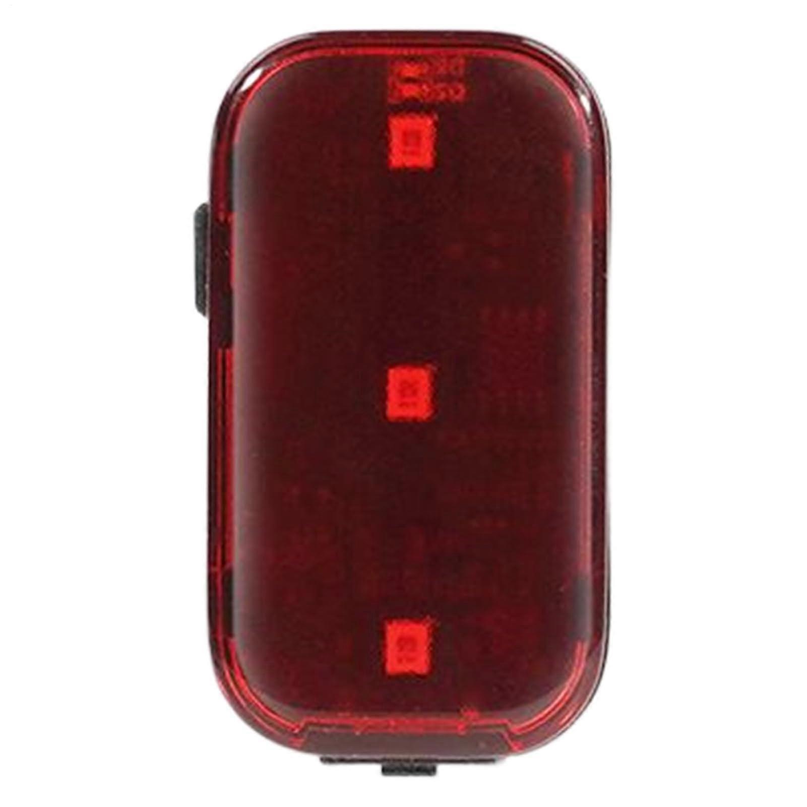 Bicycle Rear Light High Brightness Safety Flashlight Backpack Rechargeable LED Warning Light for Night Riding