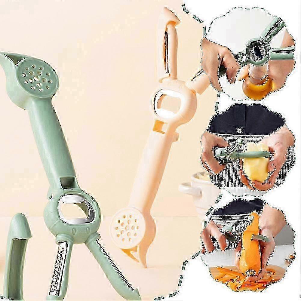 5-in-1 Universal Bottle Opener, Can Lifter, Kitchen Peeler