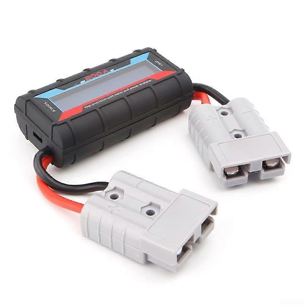 150 A/200 A Solar Energy Analyzer with LCD Display, Wattmeter, Battery Support, and Microprocessor Control