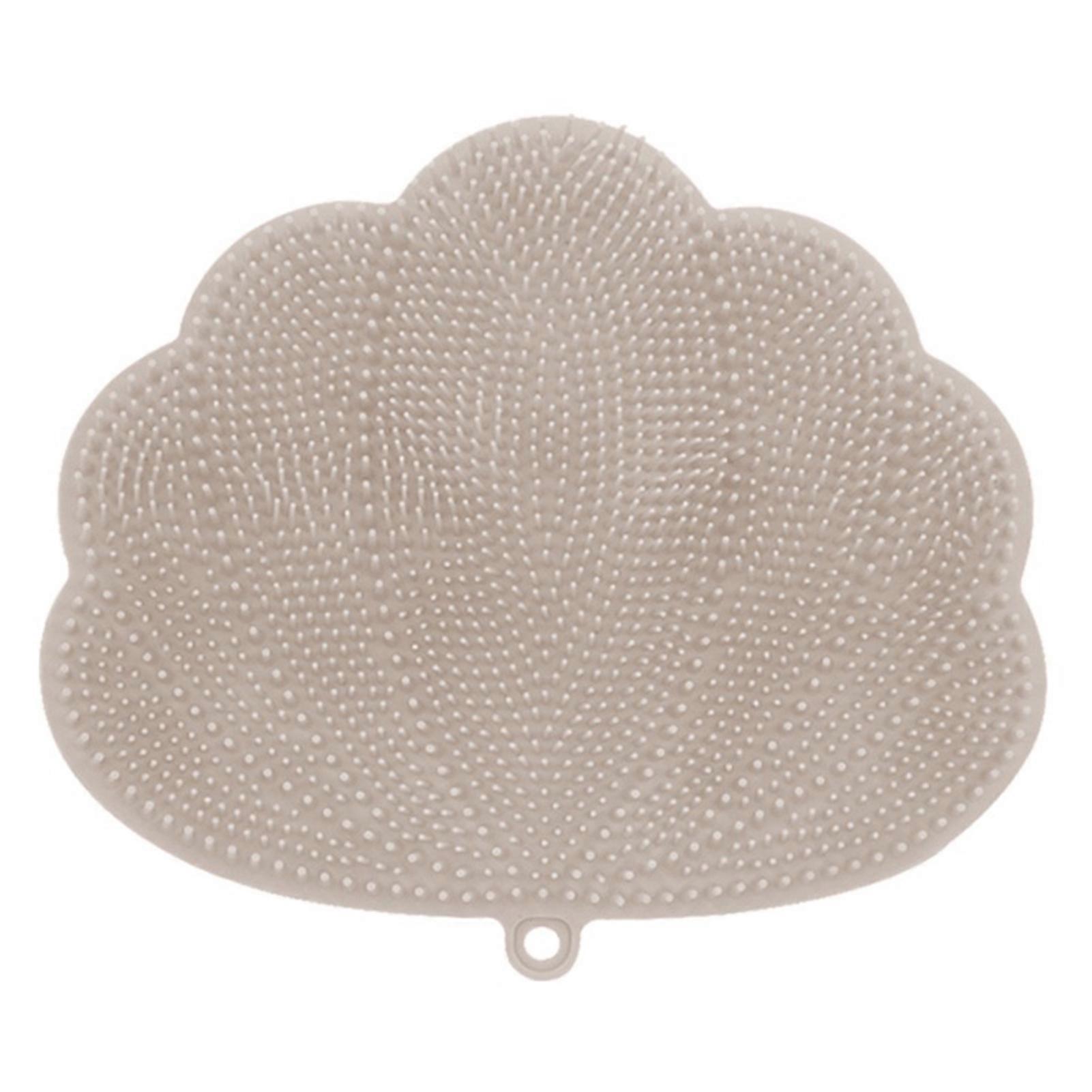 Exfoliating Shower Foot Back Scrubber Massager Mat Waterproof Reusable with Suction Cups for Body Relax