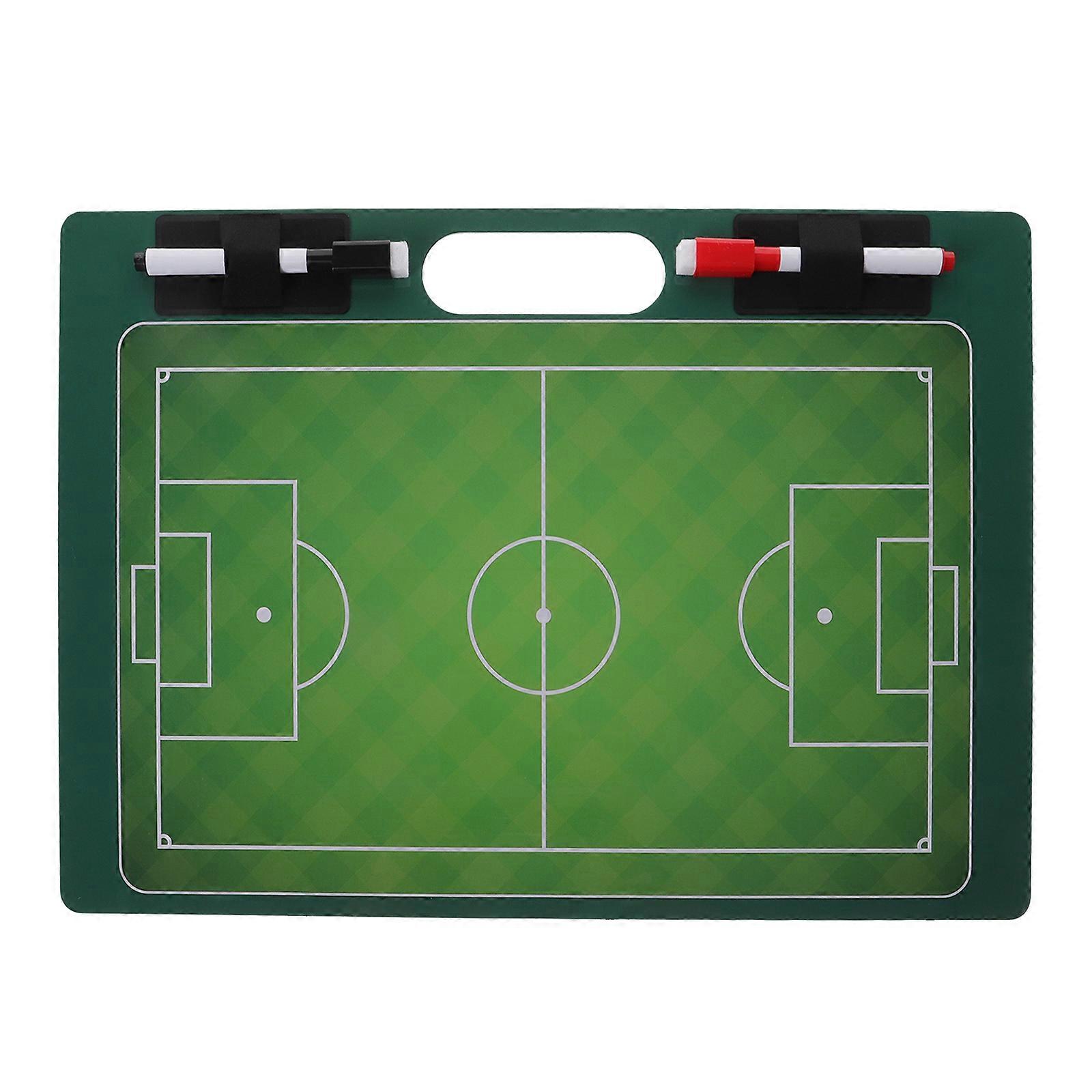 Portable Football Coaching Board PVC Sports for Match Planning and Training Multi Function Hanging Design for Soccer Coaches