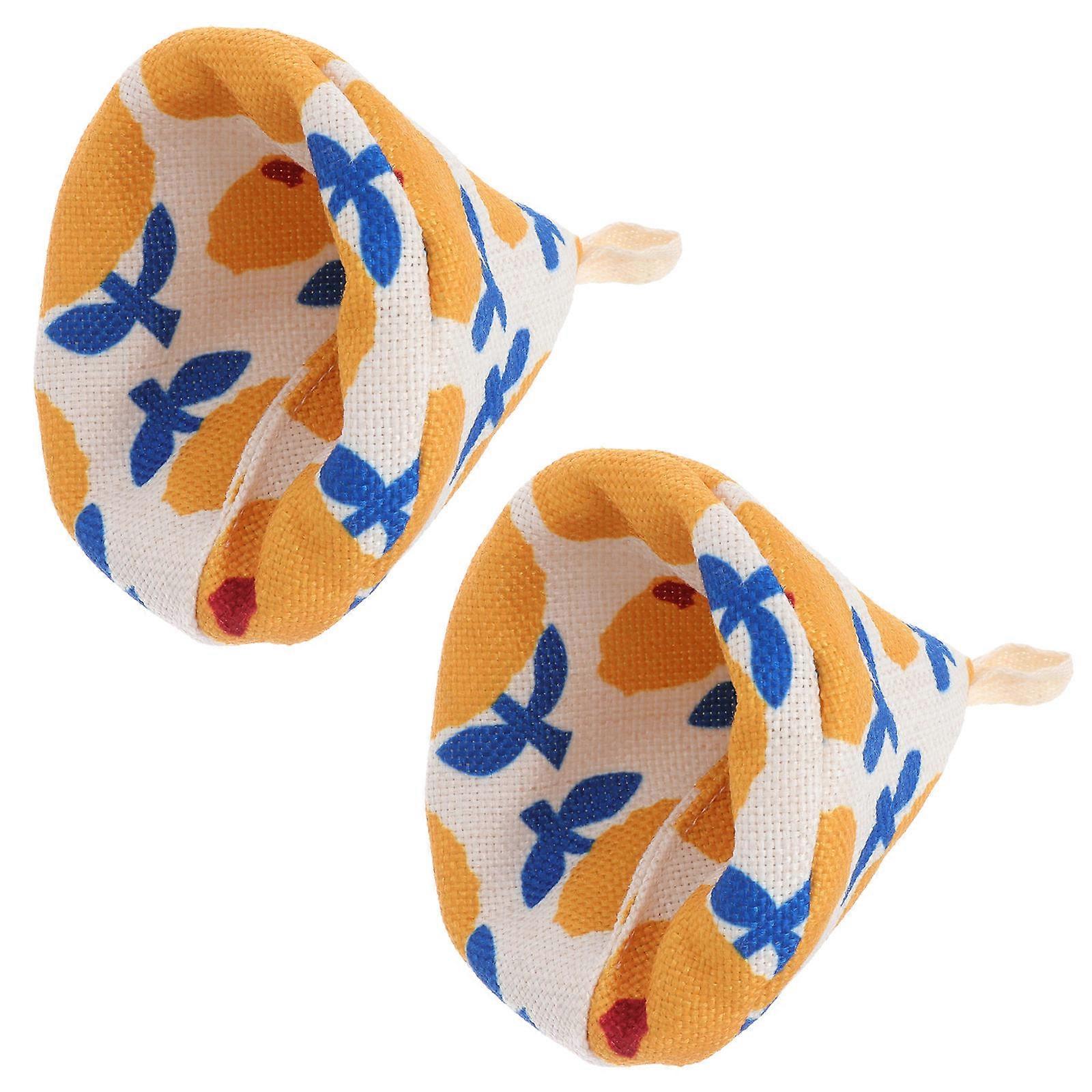 Anti-Scald Insulation Gloves Polyester Pot Handle Covers Cooking 11x9x9cm Heat Insulation 2Set