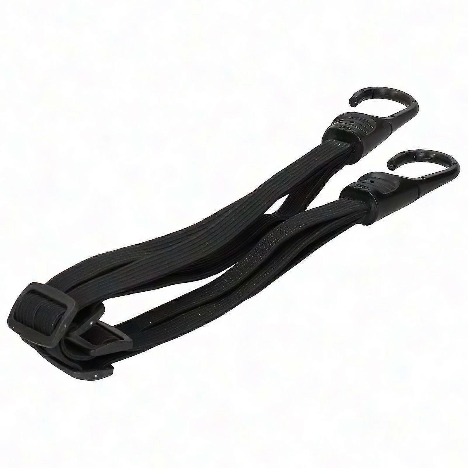 Elastic Bungee Luggage & Helmet Fixing Straps with Hooks