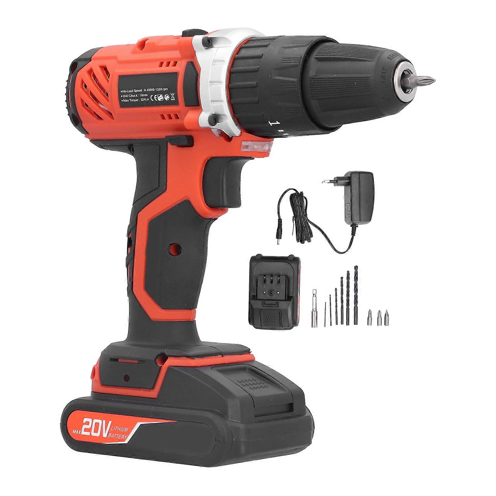 FIXMAN Lithium Drill HandHeld Cordless Electric Power Tools 18V R7002 AC100240v