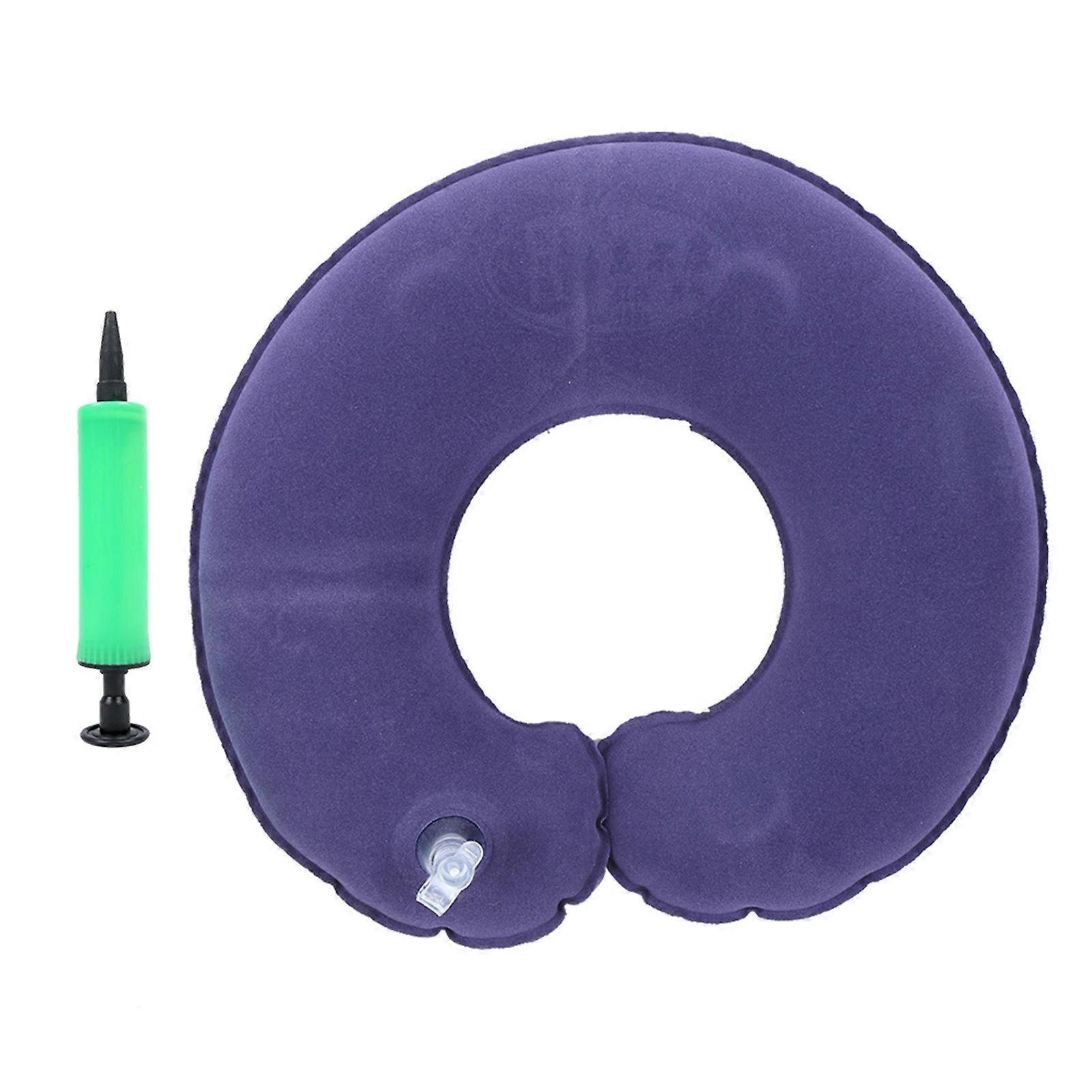 PVC Cushion Ergonomic Portable Inflatable Seat Cushion Pad Mat with Inflator