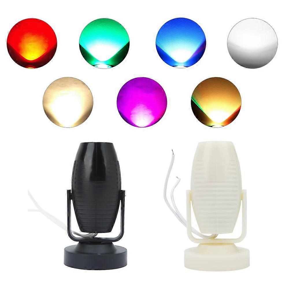 AC85-265V LED Scenelys Mini Spot Lys Linje Stråle Sektor KTV Flash Scan Lys 7 Farver Valgfri