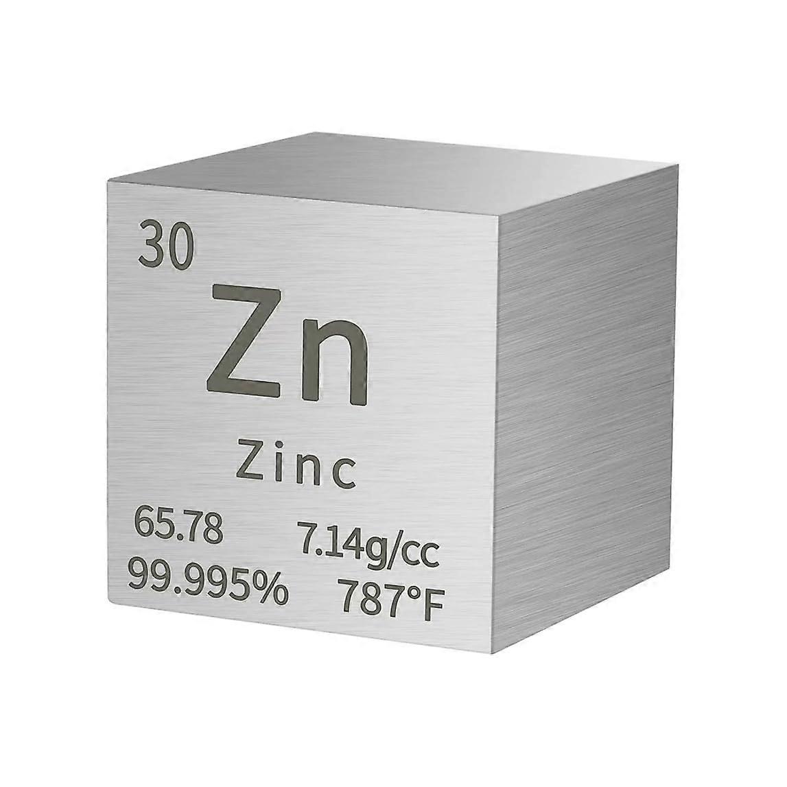 1 Inch Tungsten Cube Element Metal Density Cube 99.95% Purity for Science Education and Chemistry Hobby Collection