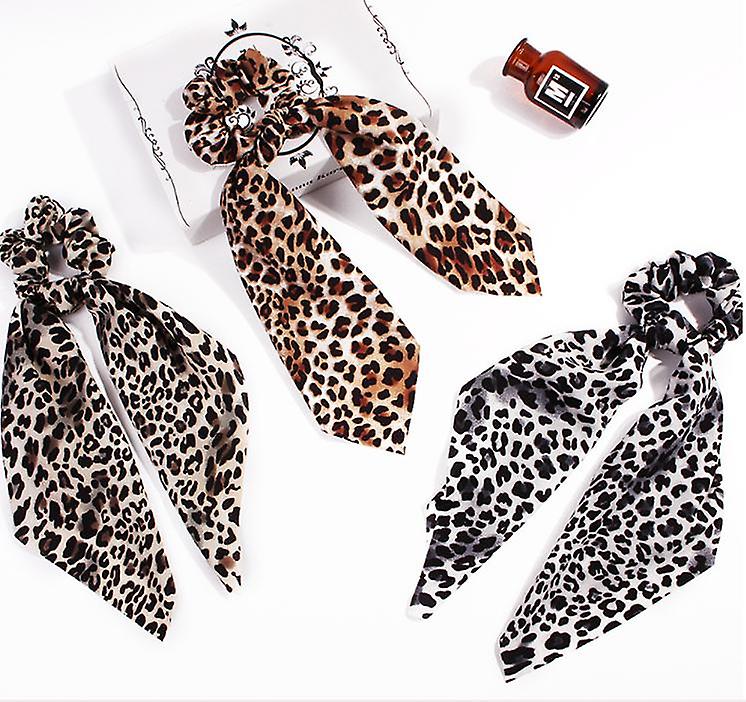 3 pasma , włosy Scrunchies z szalikiem, opaska do włosów, Opaski do włosów 