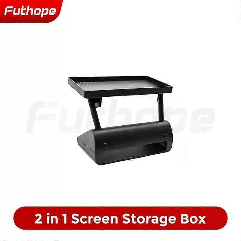 Futhope 2in1 κρυφό Pro Screen Storage Box κατάλληλο για 2018-23 Tesla Model 3 Y Μαγνητικό Magsafe Κρυφό κουτί ιστών αποθήκευσης μεγάλου χώρου