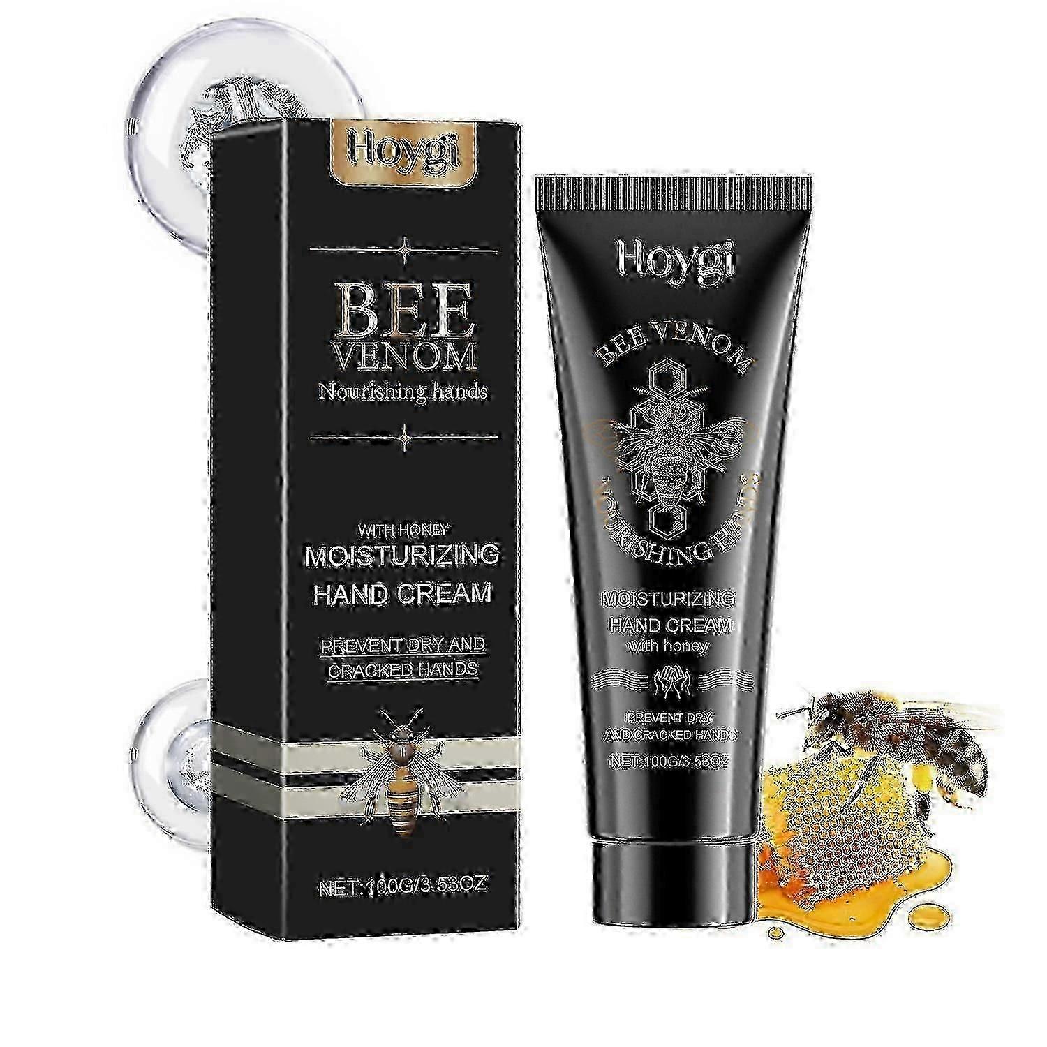 Hoygi Bee Venom Hand Cream Moisturizing And Moisturizing Anti-Cracking Portable Anti-Freeze Refreshi