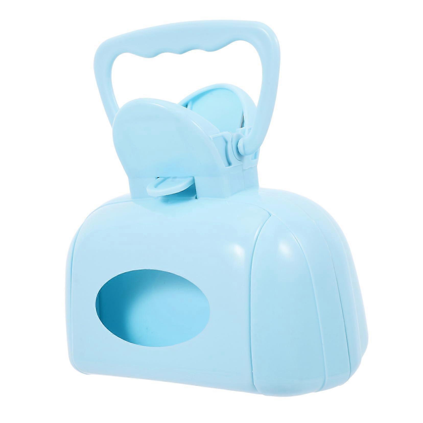 Outer Material for Picking Dog Poop Portable Pet Waste Collector SkyBlue