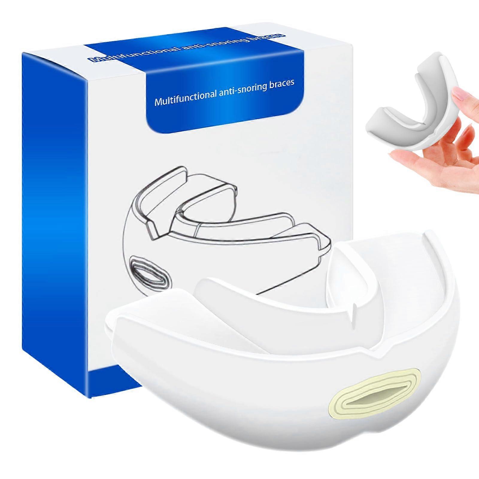 Snoring Splint Pack Of 2 Medical Silicone Teeth Grinding Splint Adjustable Anti Snoring Device
