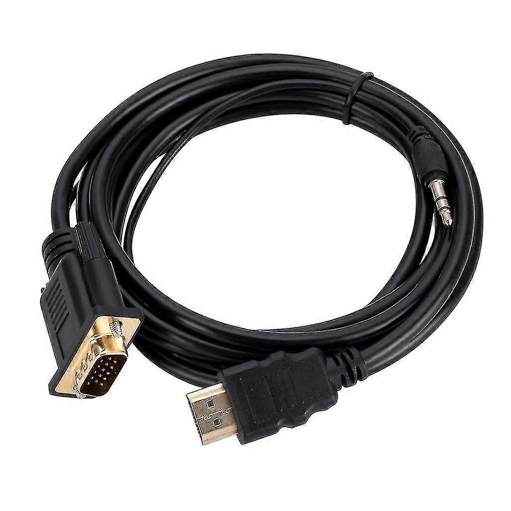 Hdmi-compatible To Vga 480i/480p/576i/576p/720p/1080i/1080p Input Resolution