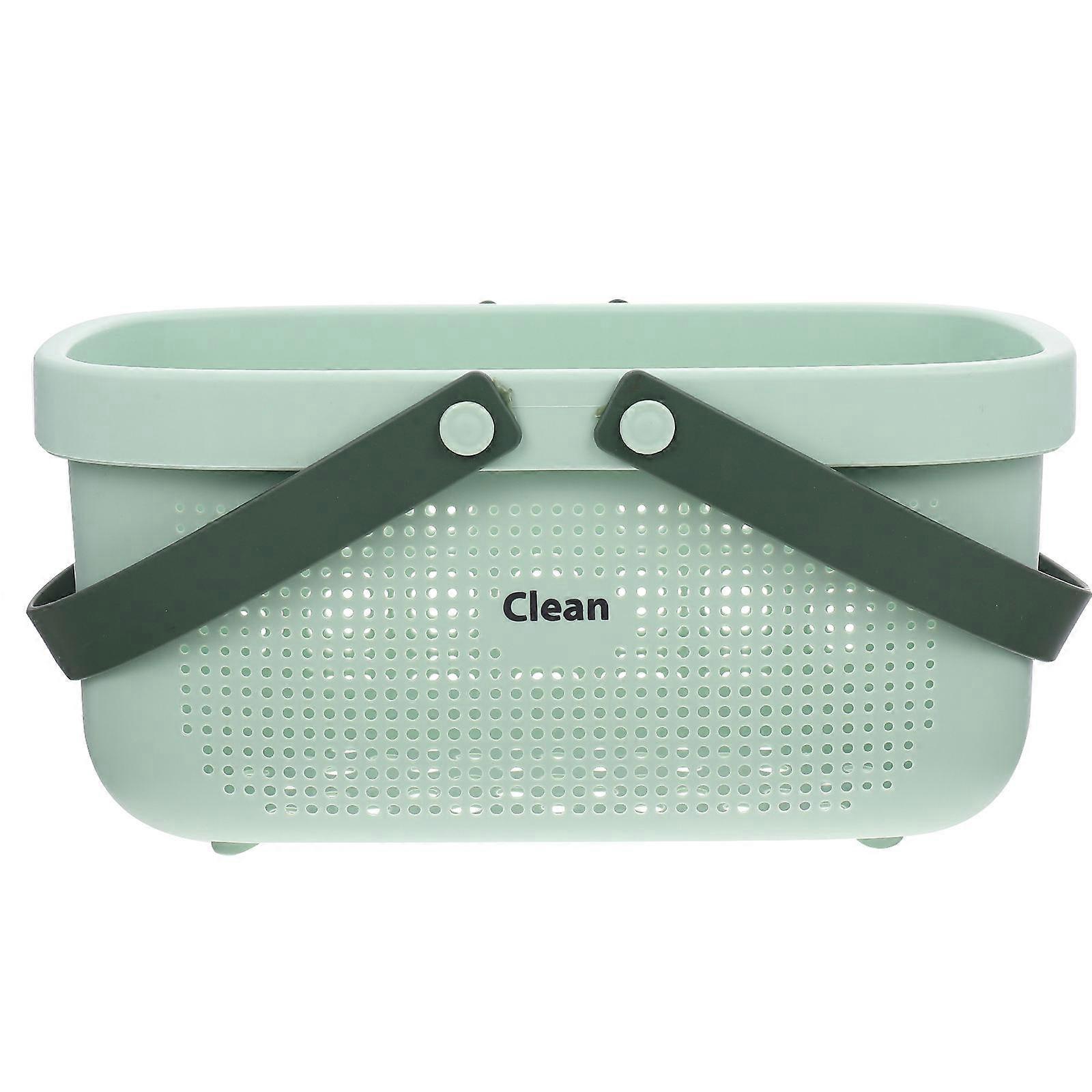 Portable Toiletries Basket with Large Capacity for Cosmetics Holder and Bathroom Use