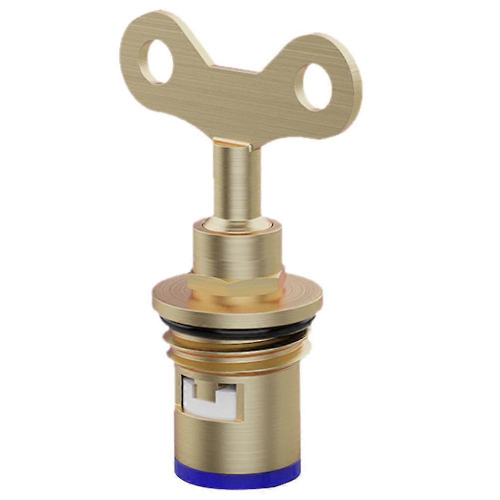 Copper Water Key for Faucet Valves and Radiator Vents Golden Color for Home Use
