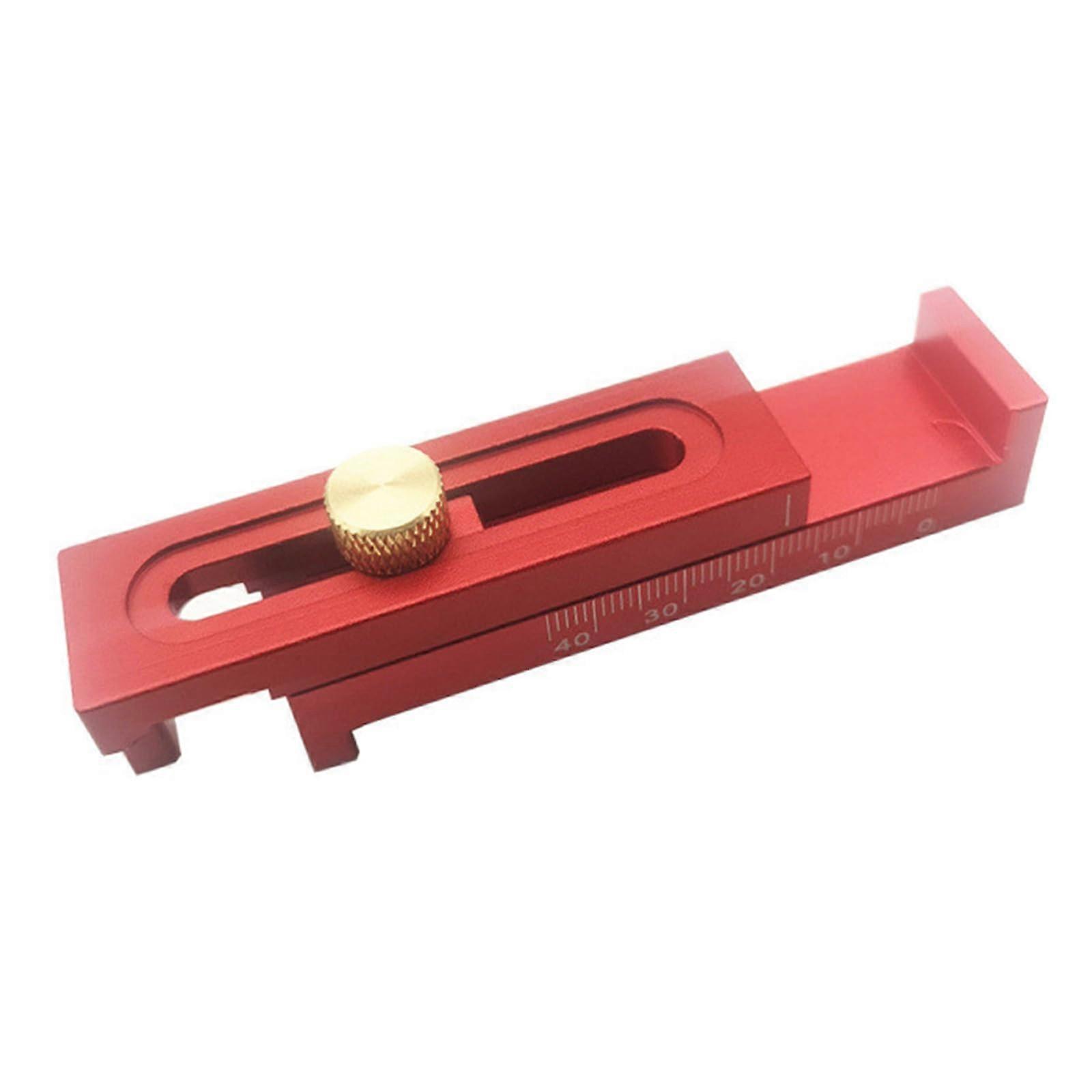 Table Saws Splitting Gauge Woodworking Insertion Tool Movable Measuring Block Line Ruler Depth Measuring Ruler Tool