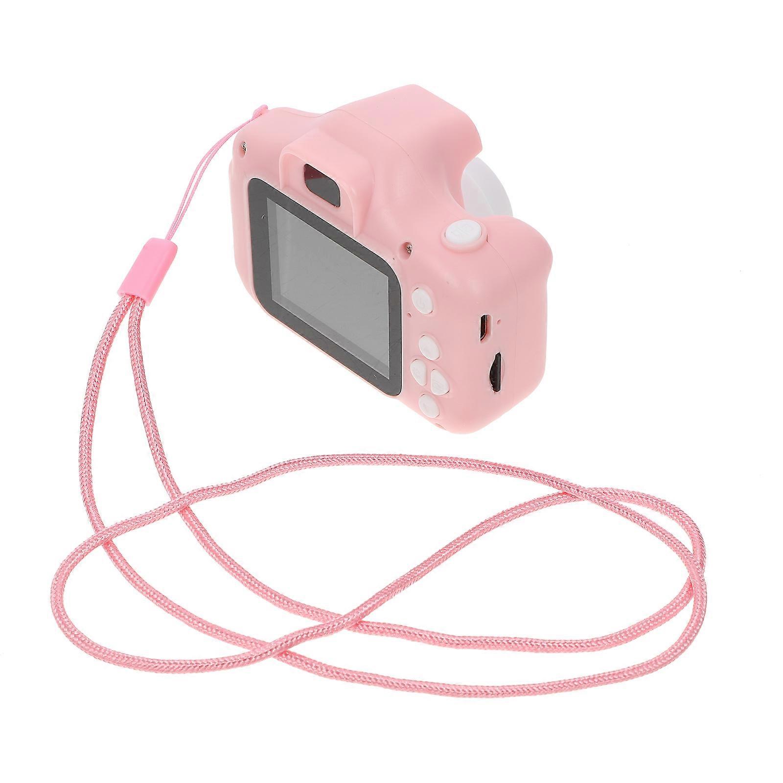 Toddlers Digital Camera Kids Camera 8MP Video Recorder 2 Inch Screen Digital Camera Daily Use Pink 3.1×2.4×2in Retro Filter 1Pack