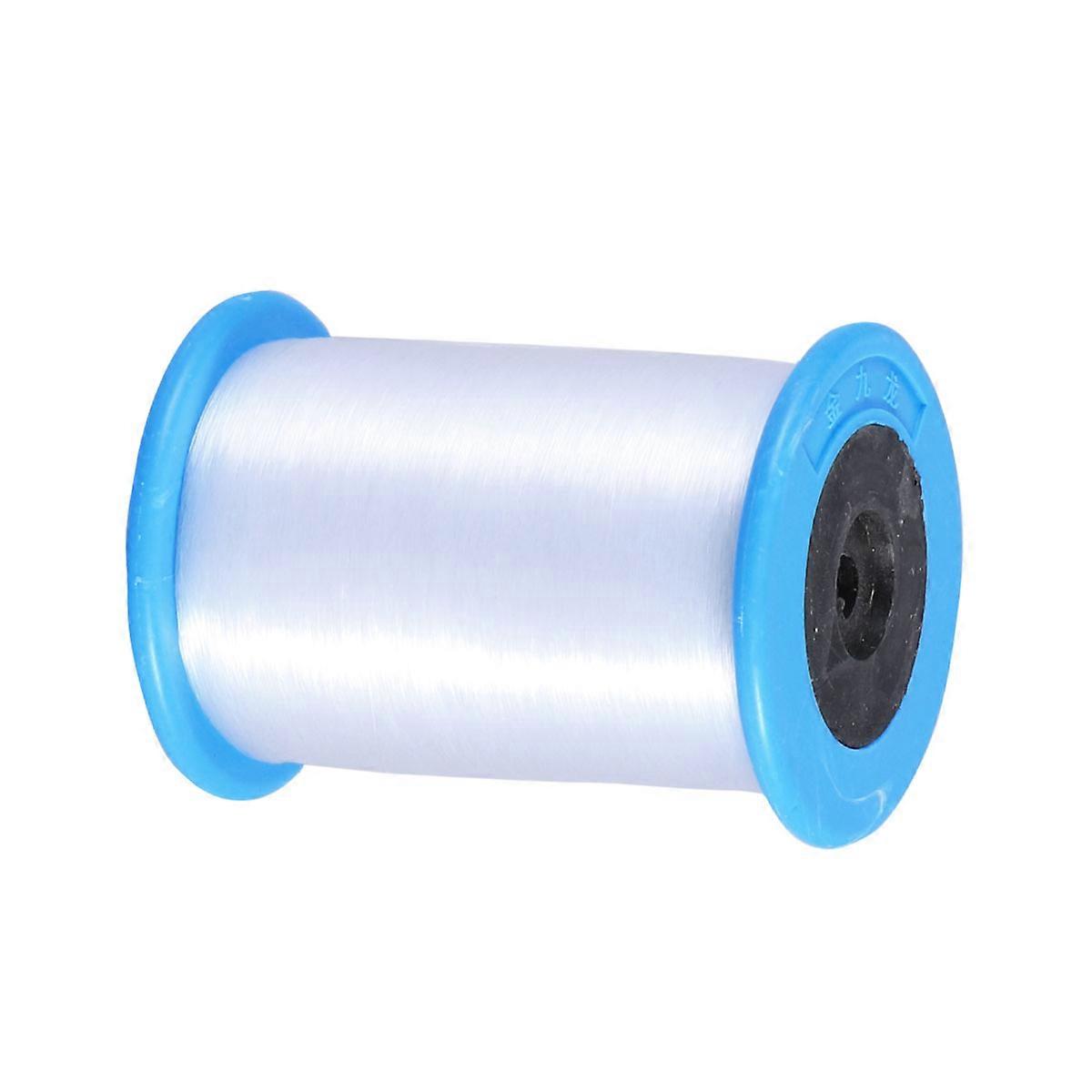 Clear Beading Thread for Hanging Ornaments and Crafts White Nearly Invisible Strong Nylon Polyester 1000M