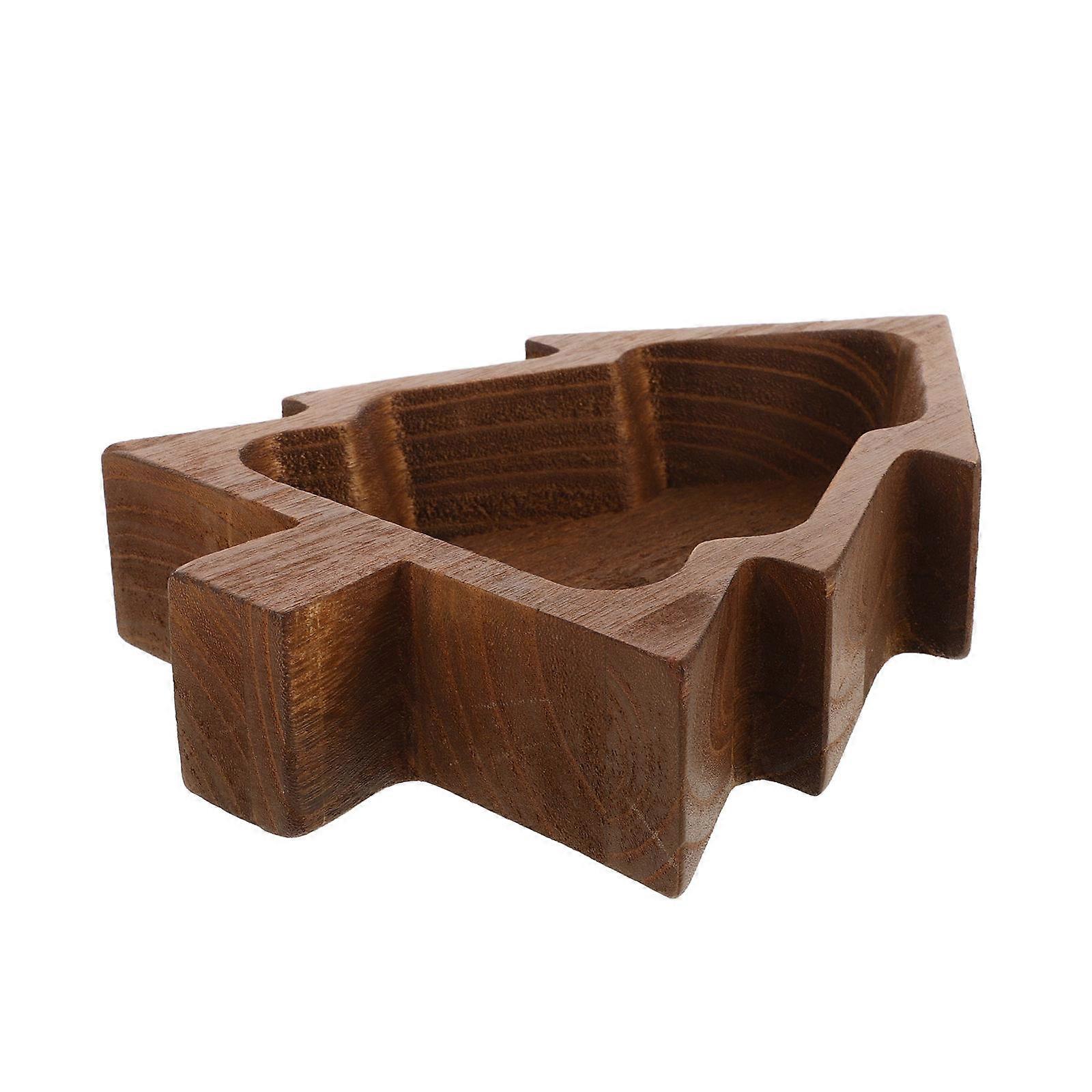 Serving Trays Christmas Tree Serving Plate Catering Tool Multi-Functional Smooth Surface Safe To Use 1Set