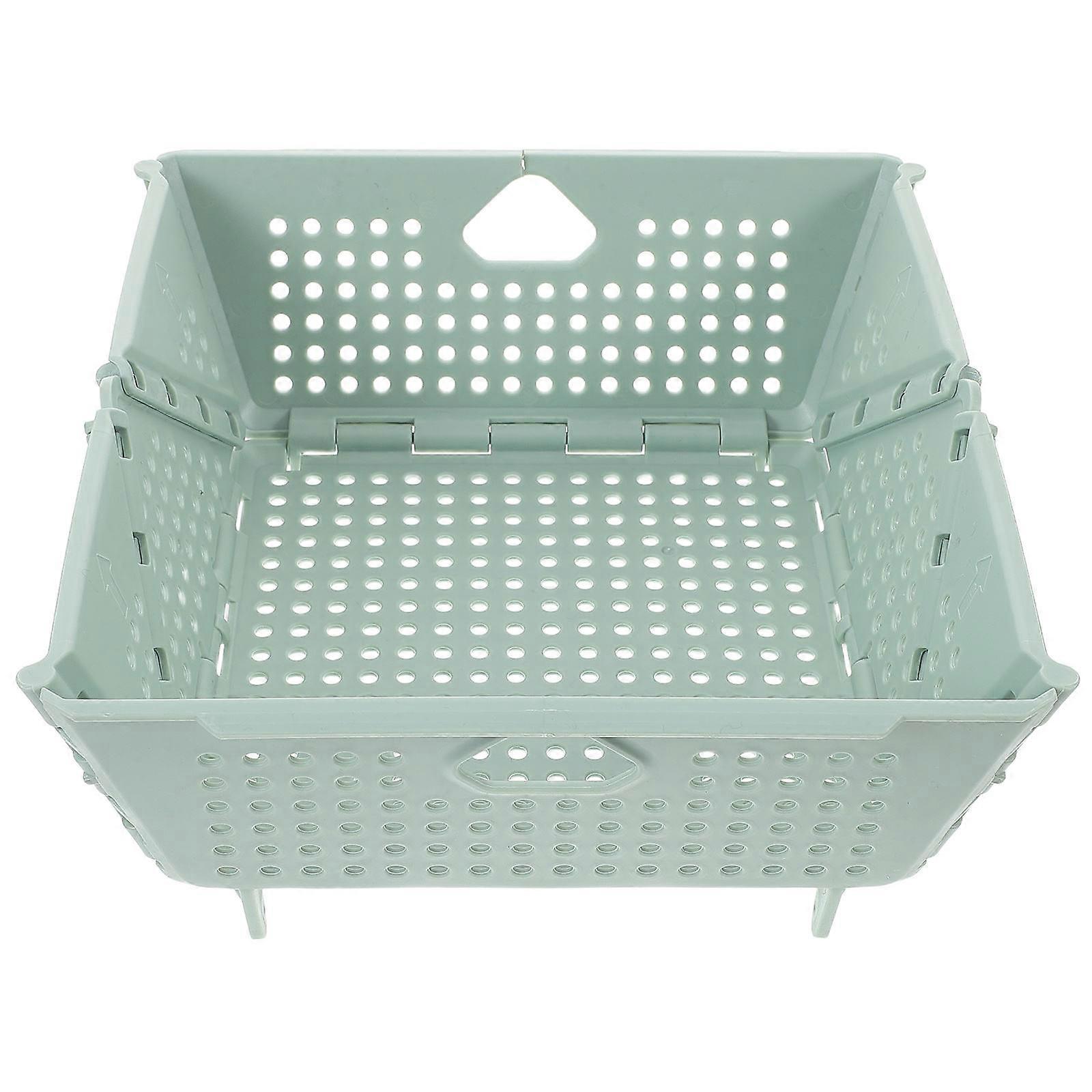 Multifunctional Draining Basket Collapsible Kitchen Tool For Small Kitchens Plastic 1Set