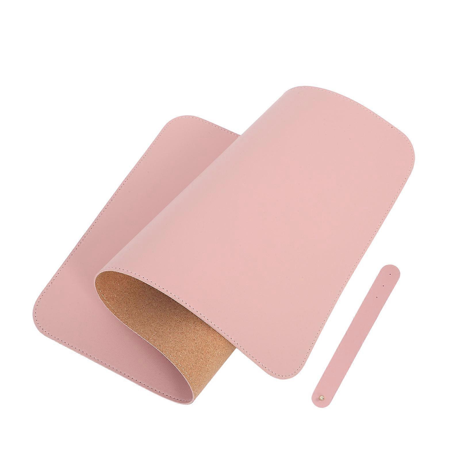 Pink Extra Large Mouse Pad for Desk Portable Design Waterproof and Scratch Resistant for Home Use 31.5 x 15.7 Inch