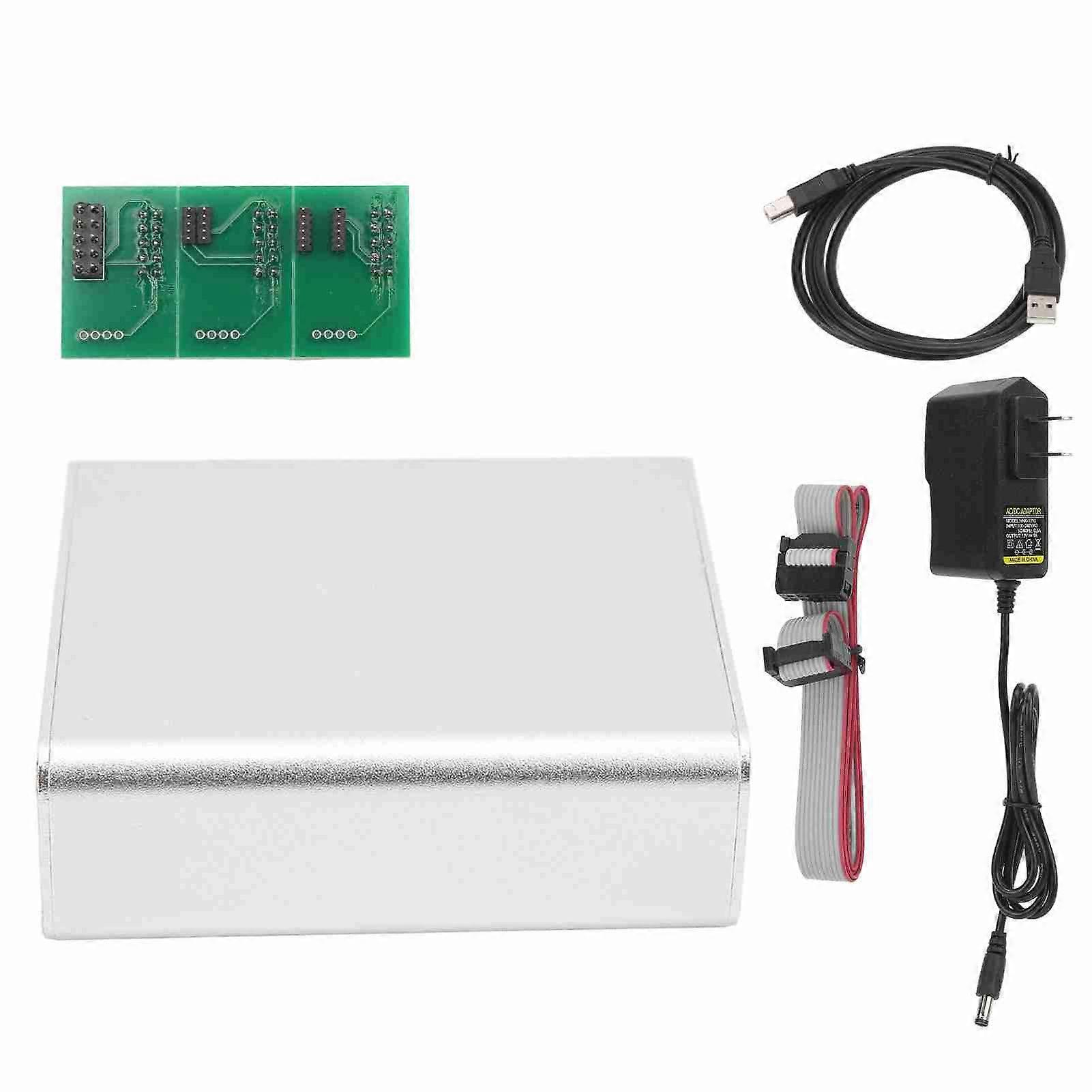 ECU programmer for car tuning with V1255 diagnostic tool and adapter