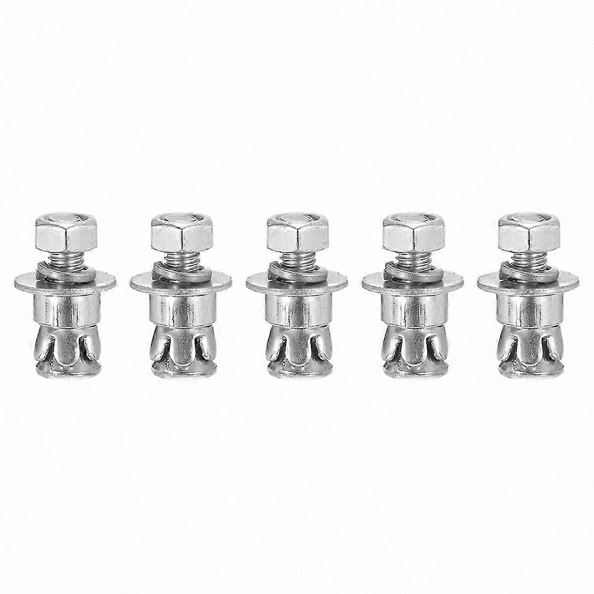 5-Pack Hex Nut Sleeve Anchors, 1/4in x 5/8in Size