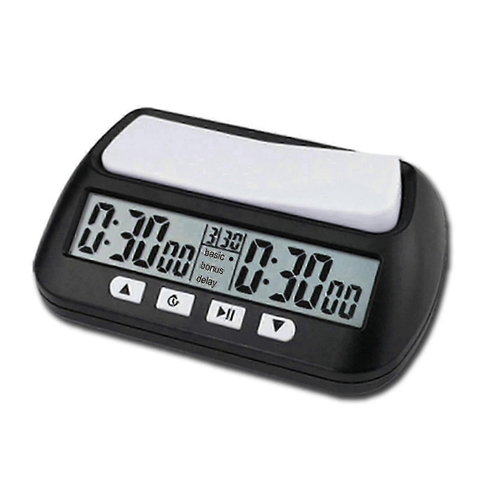 All-in-One Compact Professional Chess Clock with Digital Timer and Game Stopwatch Edition 0731