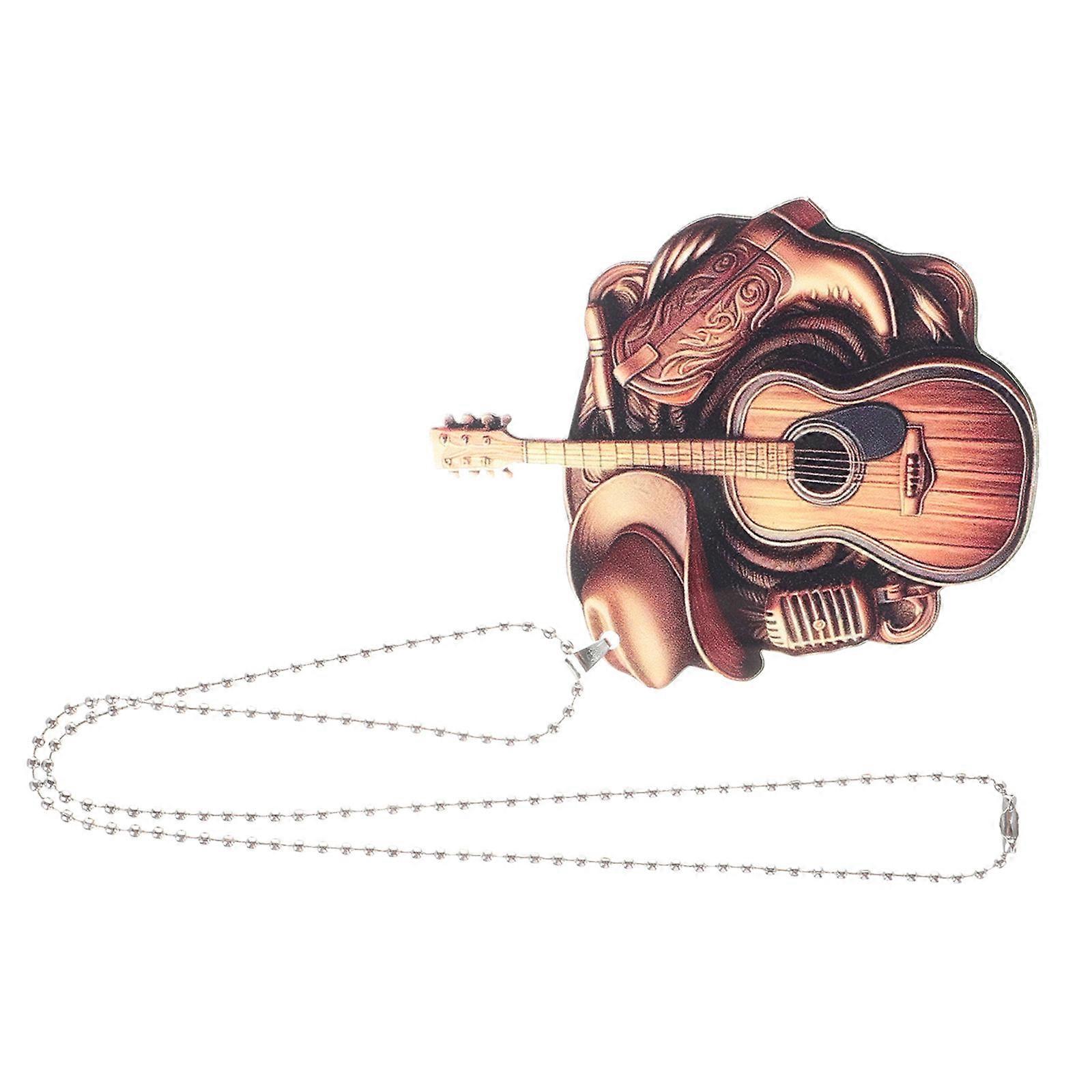 Wild West Cowboy Hat Saddle Car Ornament for Decor Acrylic Compact Portable