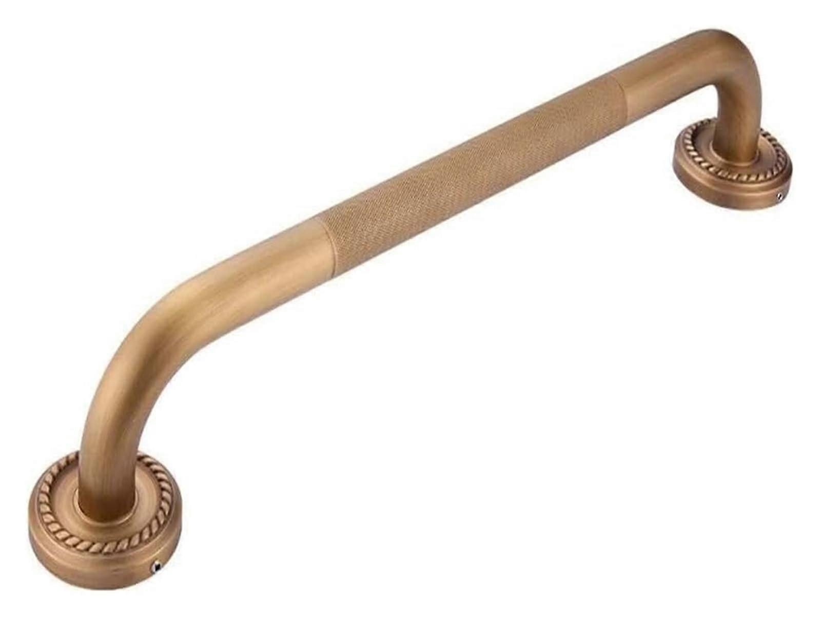 Shower grab bar, nonslip bathroom handrail, solid copper, safety grip
