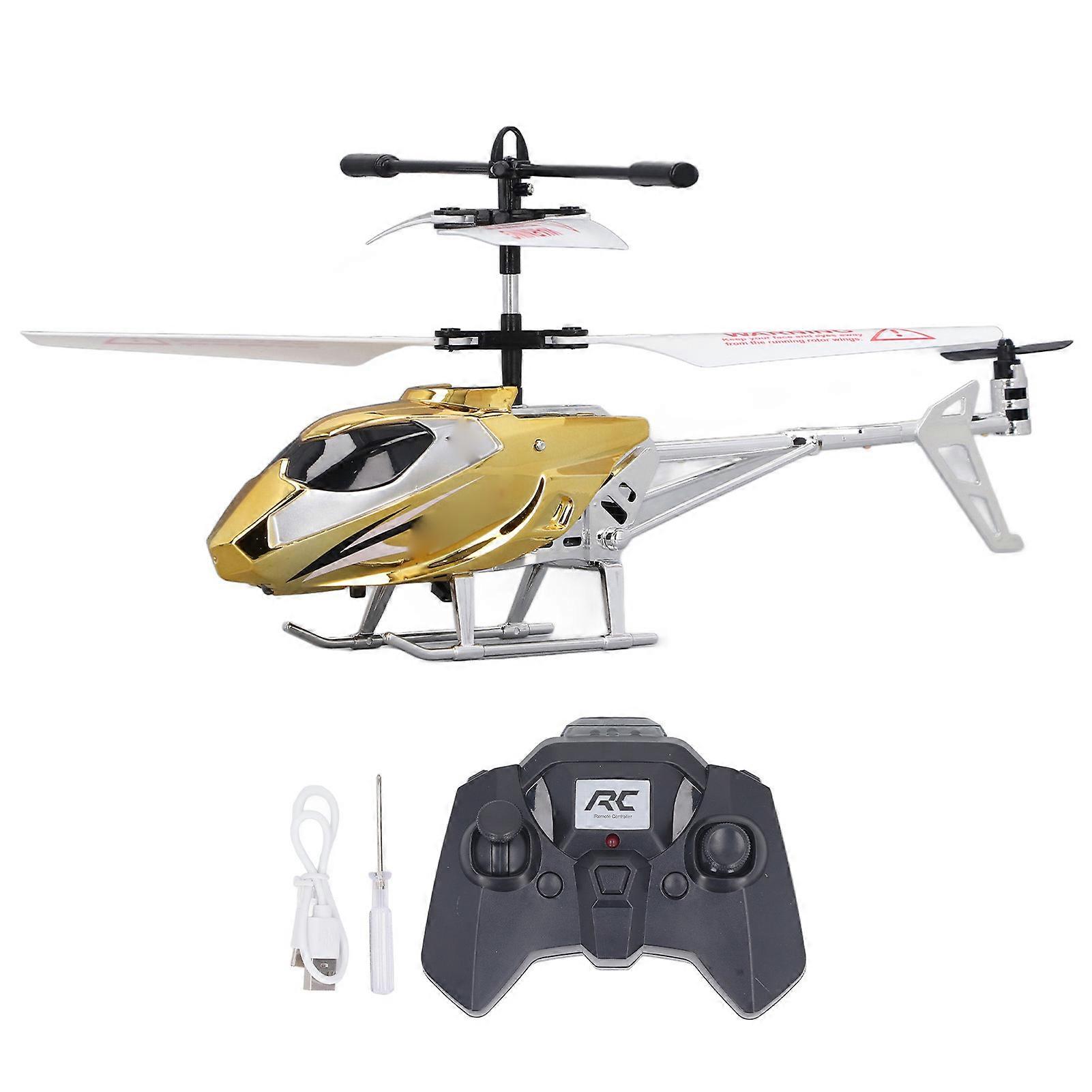 3.5 Channel RC 2.4Ghz USB Rechargeable Realistic Light Hovering Alloy Remote Control Helicopter