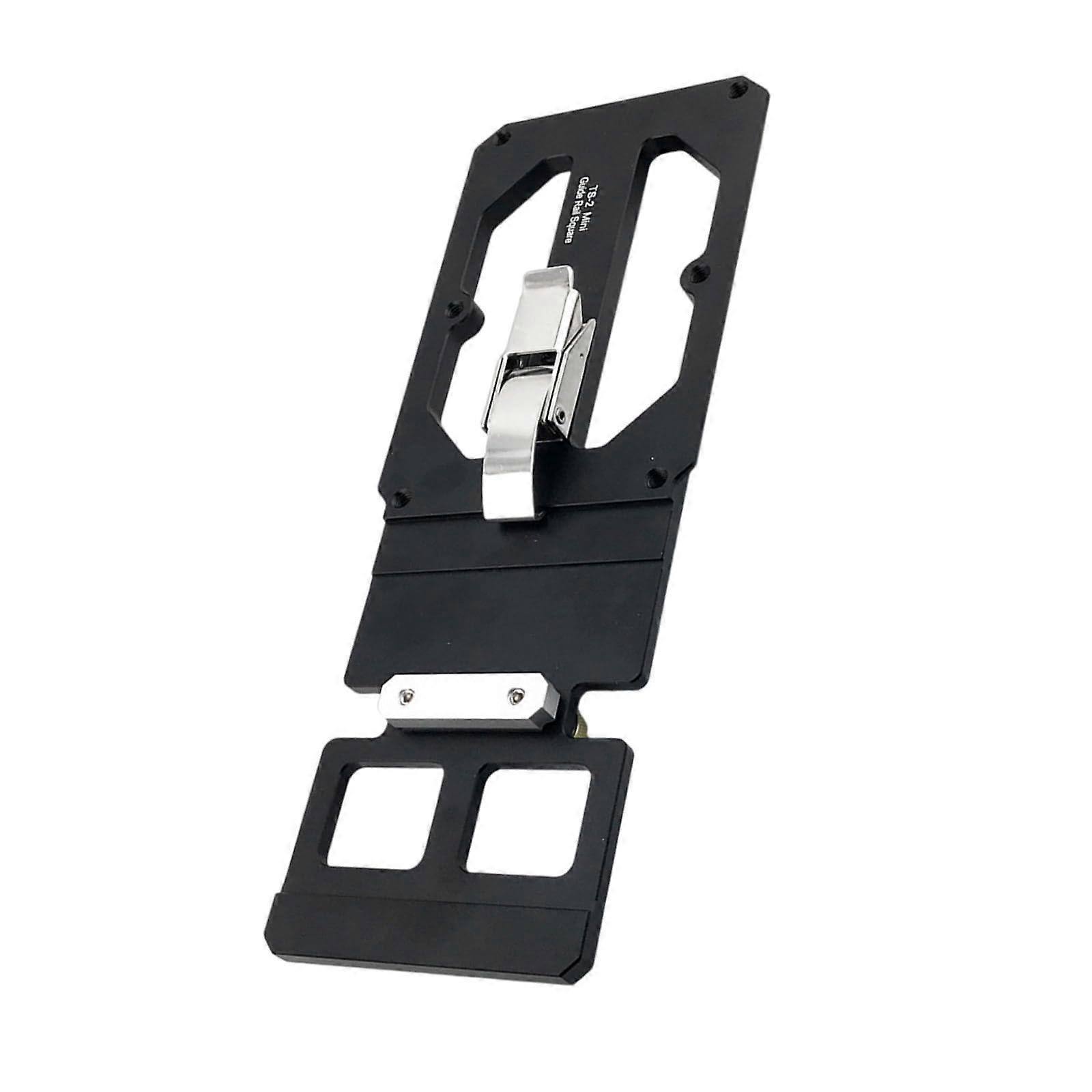 Sturdy, slipresistant aluminum alloy rotary cutter with tool compatibility and precise woodworking rail cutter