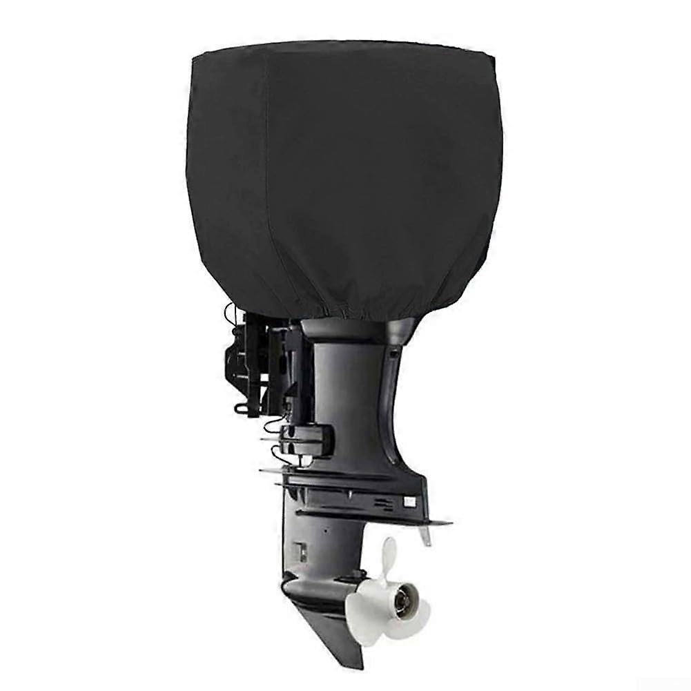 Lightweight Half Outboard Motor Cover for 50-115 HP Engines - Optimal Fit and Weather Resistance (XL Size)