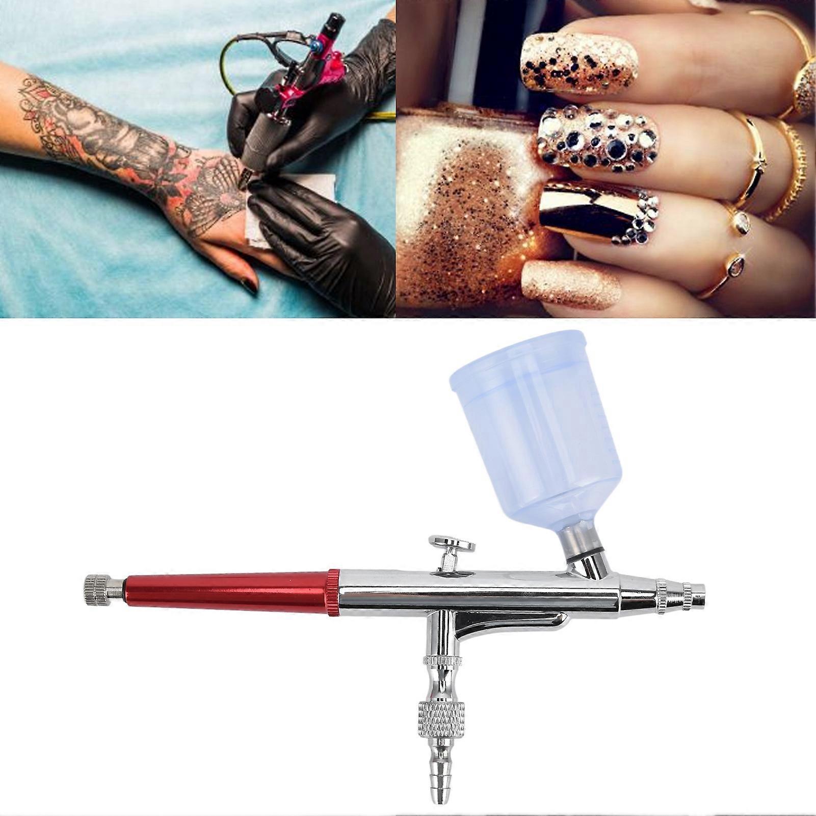 Paint Airbrush G1/8 Kit 0.3mm Nozzle Brass for Model Printing