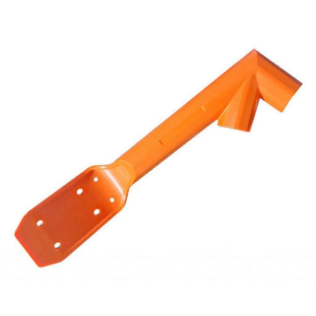 Gutter Cleaning Tool Sturdy Clean Off Gutter Guards from The Ground Orange