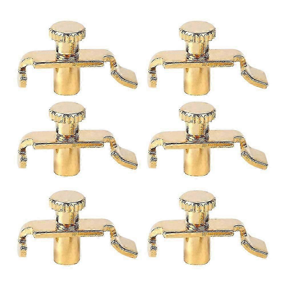 Erhu String Tuners, 6Pcs Stainless Steel Chinese Instrument Tuning Tools for Erhu Accessories