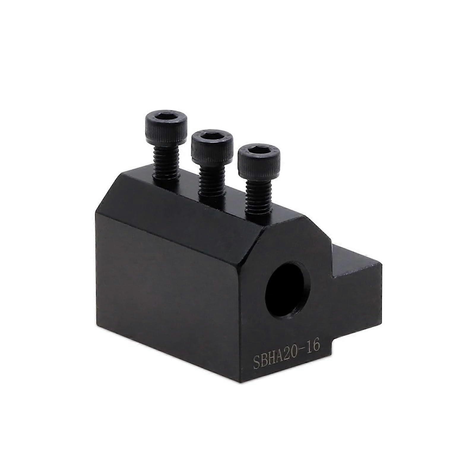 SBHA16/20/25 Lathe Auxiliary Space For Round Tool Holder Double Station U Drill Taps Boring Tool Bar Clamp 1pcs (SBHA2532)