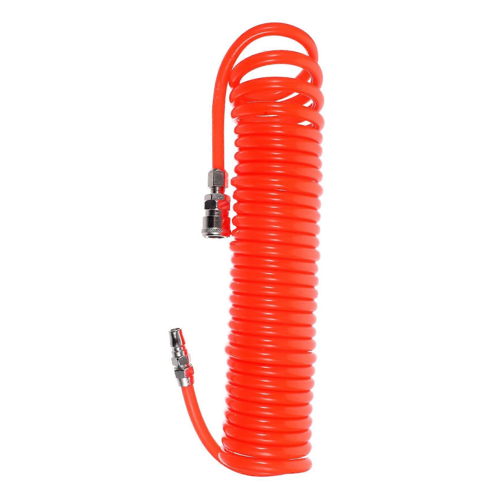 Telescopic  air hose with elastic spiral hose for household garden irrigation, pressure resistant and abrasionresistant.