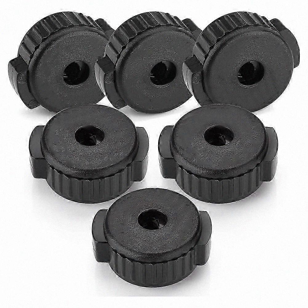 6 PCS Plastic Cymbal Nuts, Cymbal Nut for Percussion Drum Kit,Percussion
