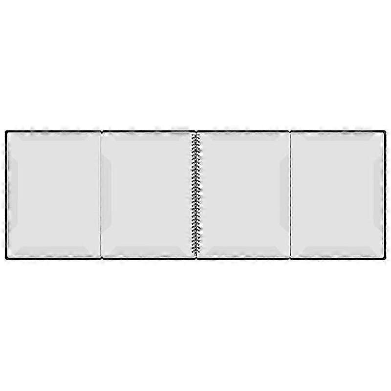 مجلدات النوتات الموسيقية، ملحقات حامل النوتة الموسيقية، مجلد النوتة الموسيقية، 4 صفحات، مجلد حلزوني، 40 جيبًا