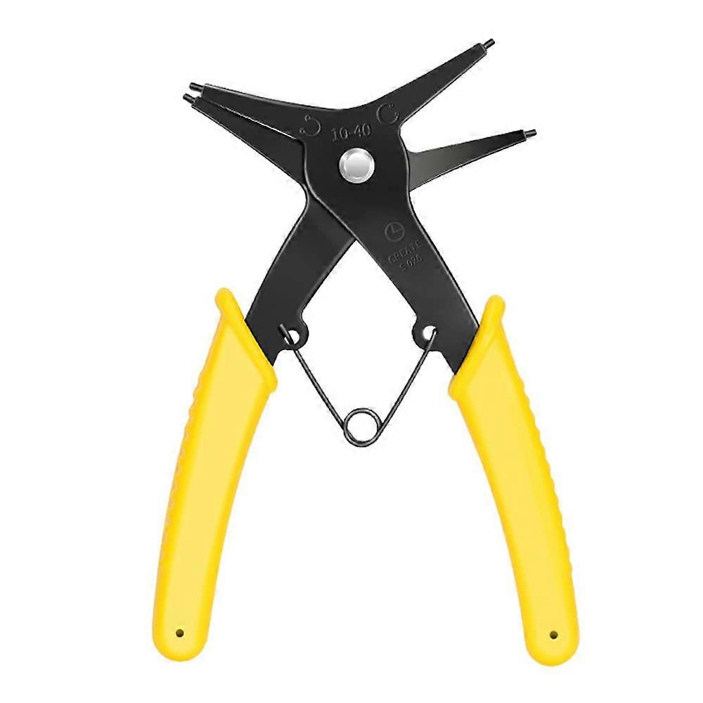 2 in 1 Circlip Pliers nal External Dualuse Retaining Snapring Plier Multi ional Circlip Pliers Hand Tool Multicolor
