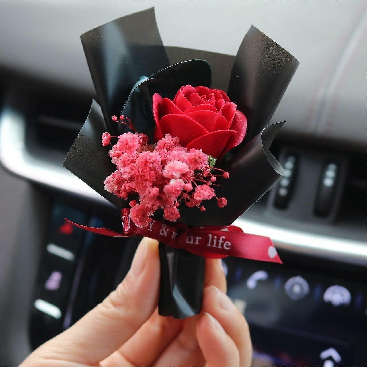 Car Air Freshener Vent Clips, Flower Bouquet Air Vent Clips Auto Diffuser Ref: 2295