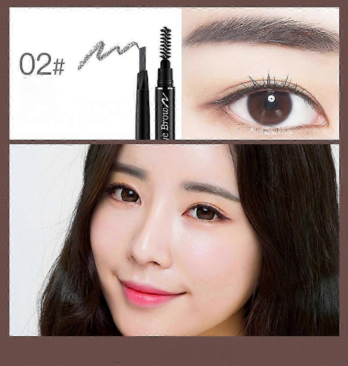 Precision Brow Pencil Ultra Fine Long Lasting Dual-use Eyebrow Pencil With Brush